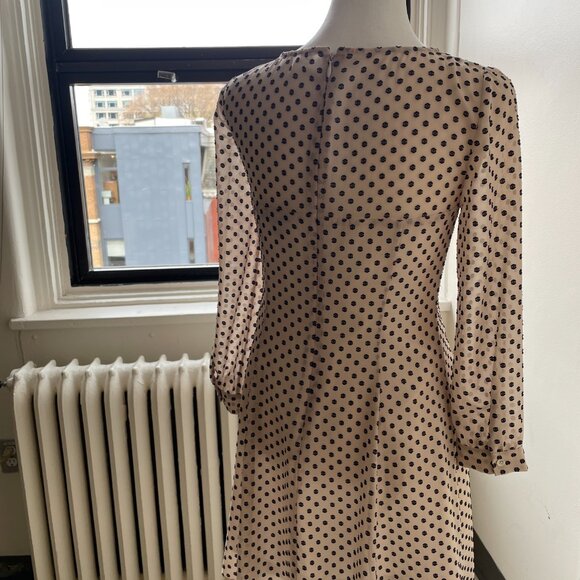 J.Crew Dress with Embroidered Polka Dots / Robe à pois brodés marque J.Crew - Picture 5 of 5